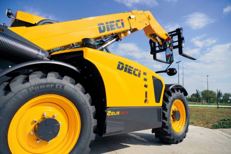 Dieci Zeus 33.11 telehandler for mining with a 3.3t lift capacity