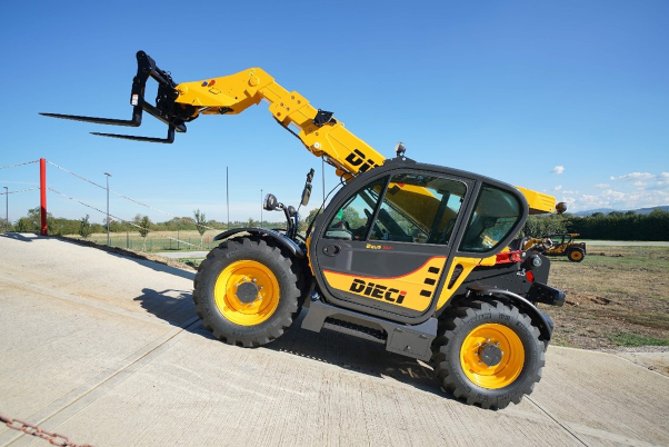 Dieci Zeus 33.11 mine-spec telehandler with 3.3 tonne lift capacity