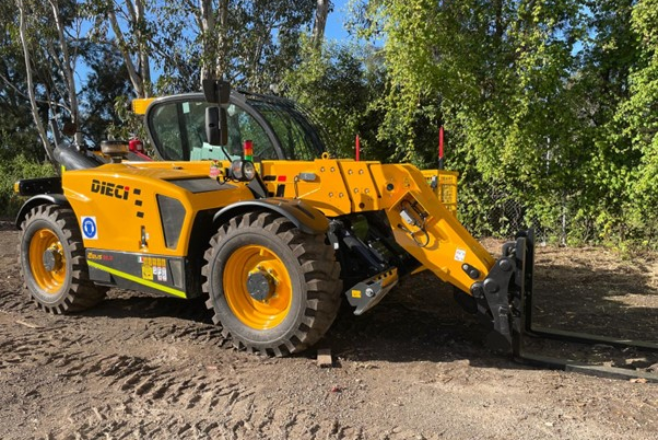 Dieci Zeus 33.11 mining telehandler with 3.3t lift capacity