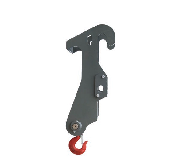 Rhino hook attachment for telehandler. Designed for lifting suspended loads