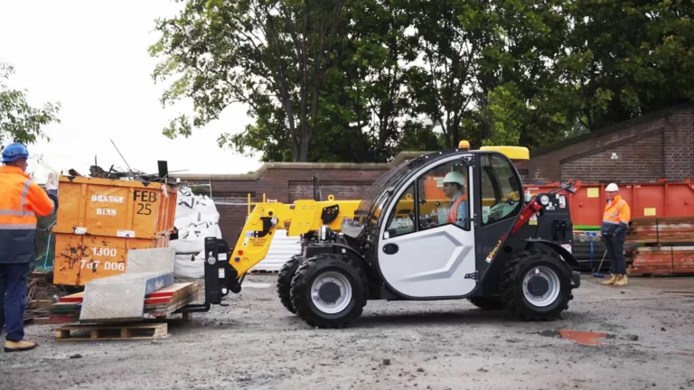 A Dieci Telehandler working at made property developments