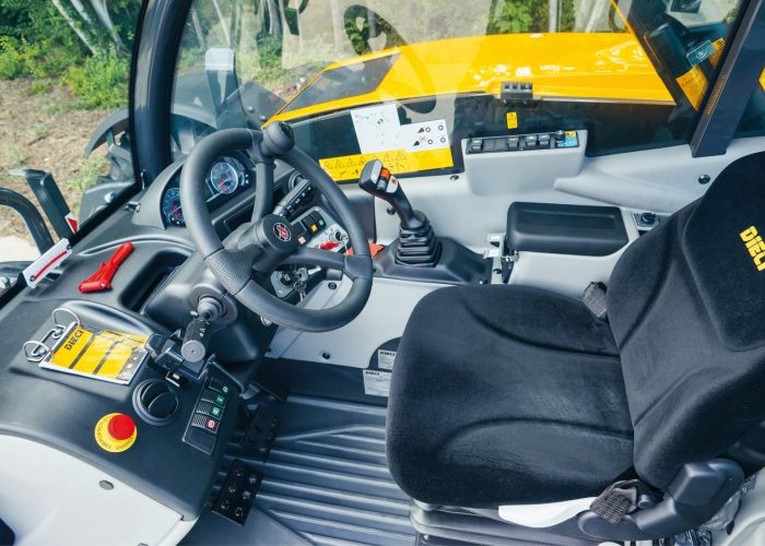 interior view of a Agri Farmer 30.9 3t Agricultural Telehandler