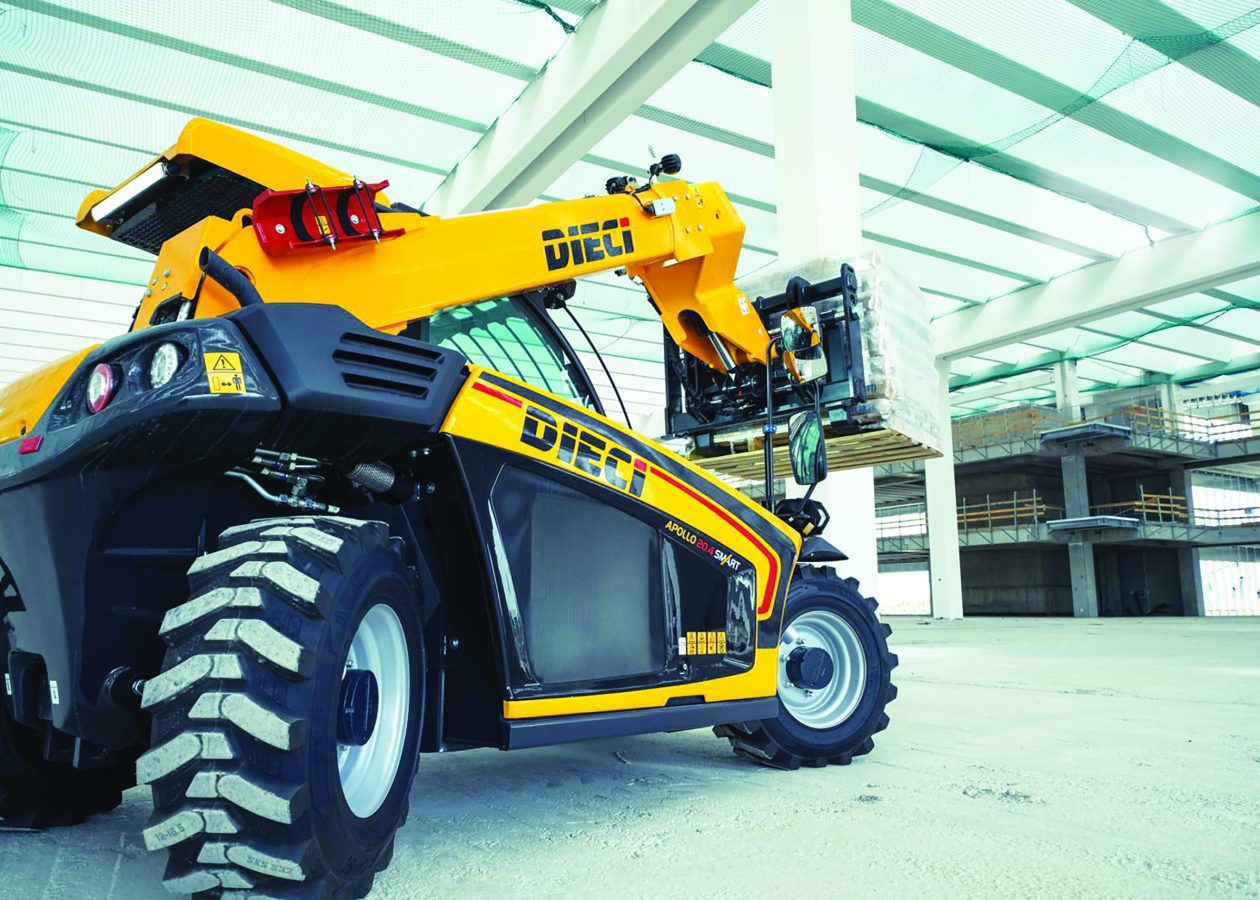 Image shows the new Dieci Apollo Smart 20.4 Telehandler