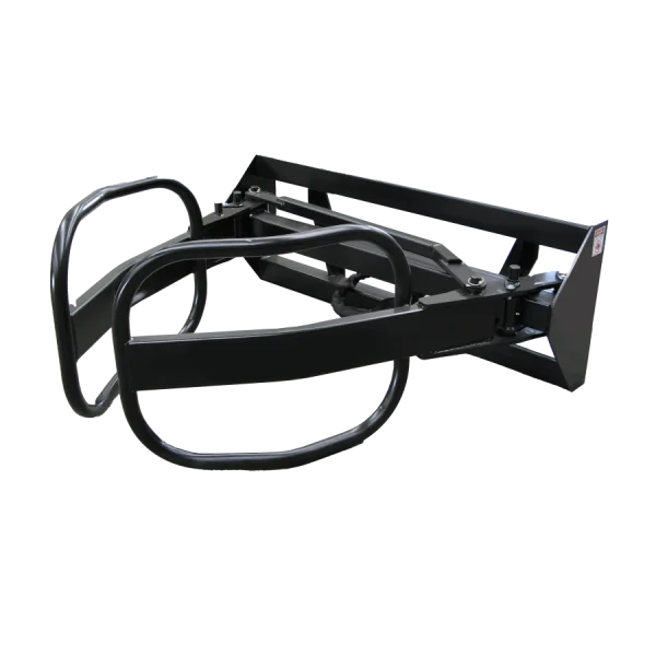 bale clamp / bale grab attachment for telehandler, used for moving hay bales, cotton bales, silage bales etc on Australian farms and in the agriculture sector