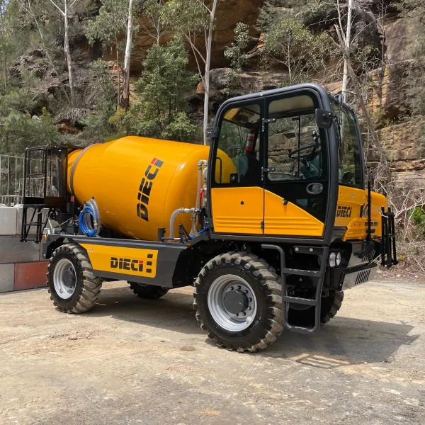 Image shows a Dieci Concrete Mixer Truck for sale in Australia, Sydney, Melbourne, Brisbane and Perth
