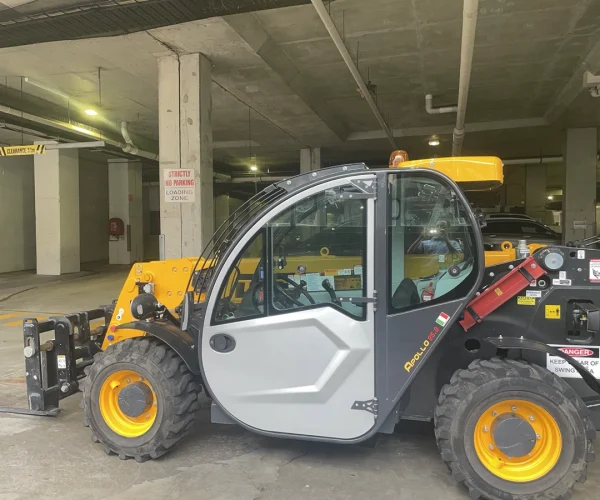 left side view of Used 2020 Used Dieci Apollo 25.6 2.5t Telehandler for sale in Rydalmere, NSW